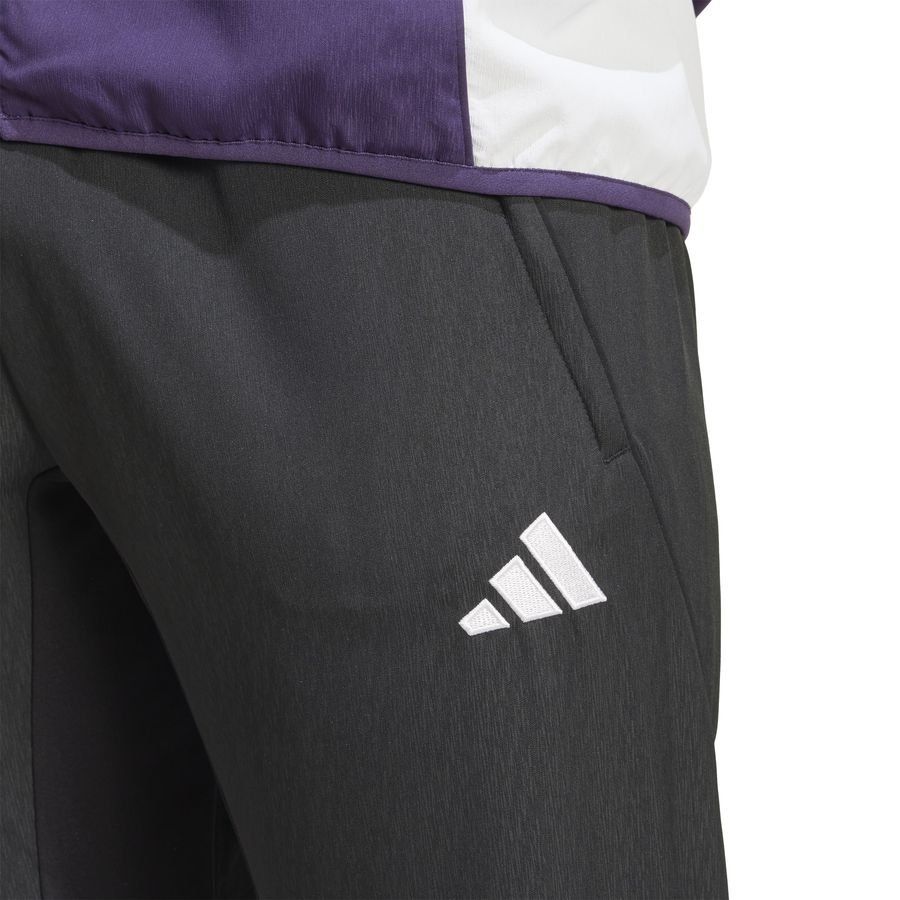 Manchester United Training Trousers Tiro 25 Presentation - Black/Aurora Plum/White - Men's-SoccerKits Hub | Buy Soccer Jerseys Online
